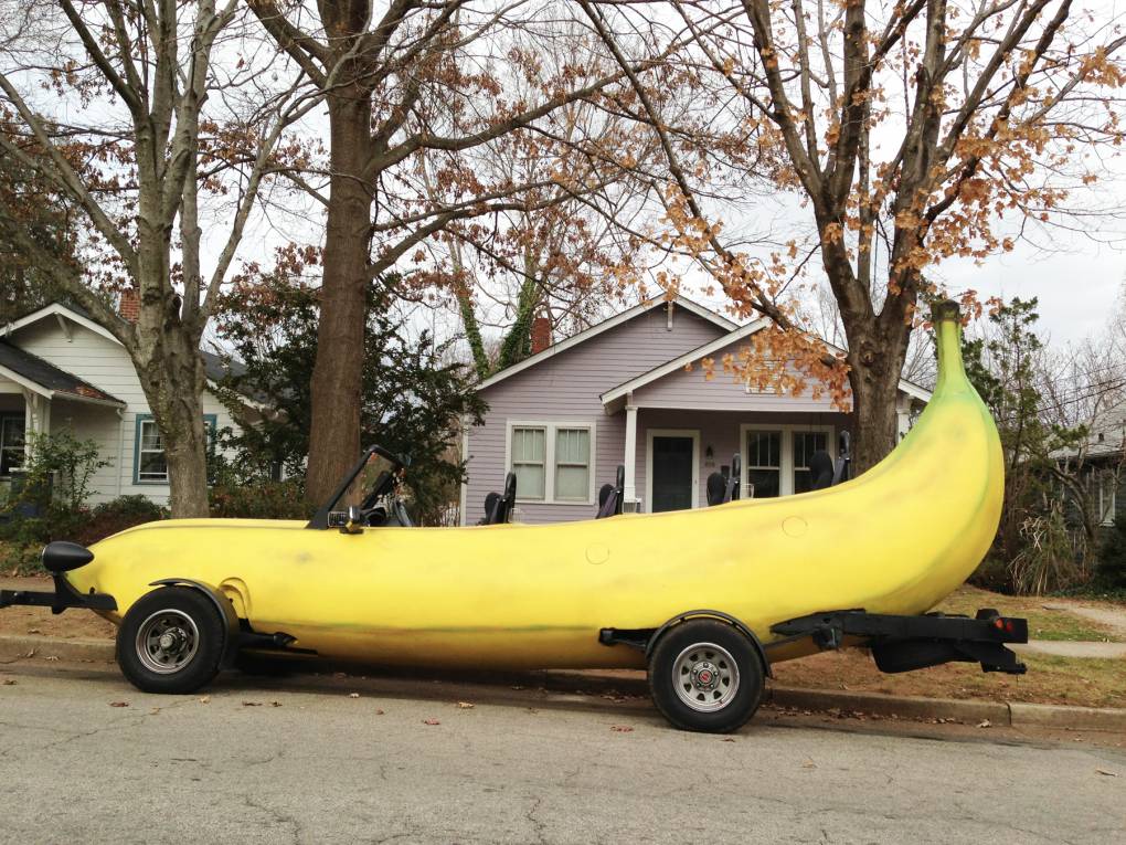 Banana Car from ALA Insurance