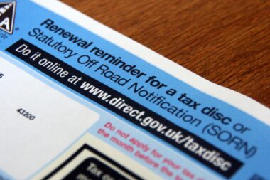 Car Tax form