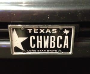 Chewbacca Number Plate