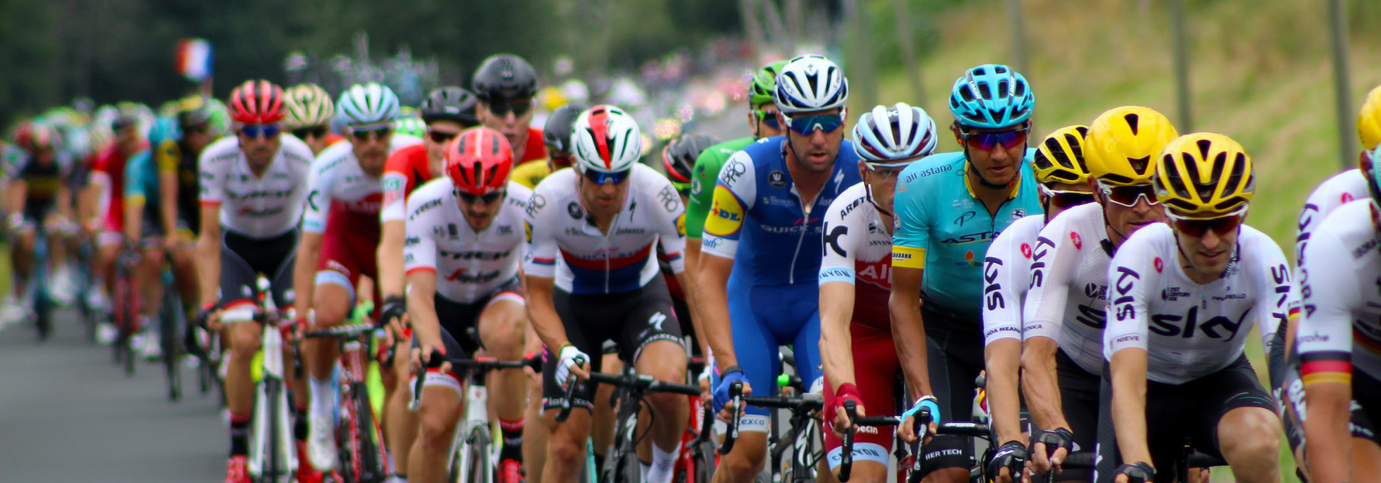 Tour De France cyclists 